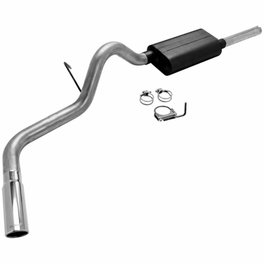 2005-2010 Dodge Dakota Cat-Back Exhaust Flowmaster Stainless Steel